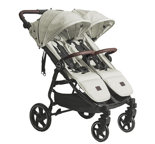 Coche gemelar VENT TWIN silla 2 capazos.